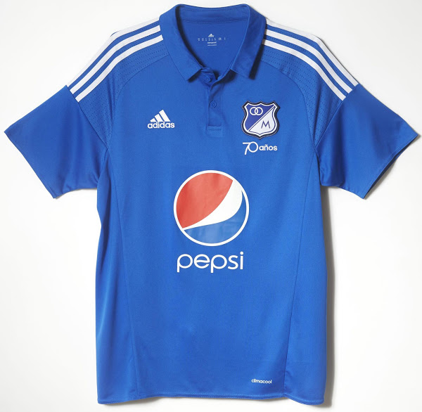Millonarios FC 2016-17 Home Soccer Jersey
